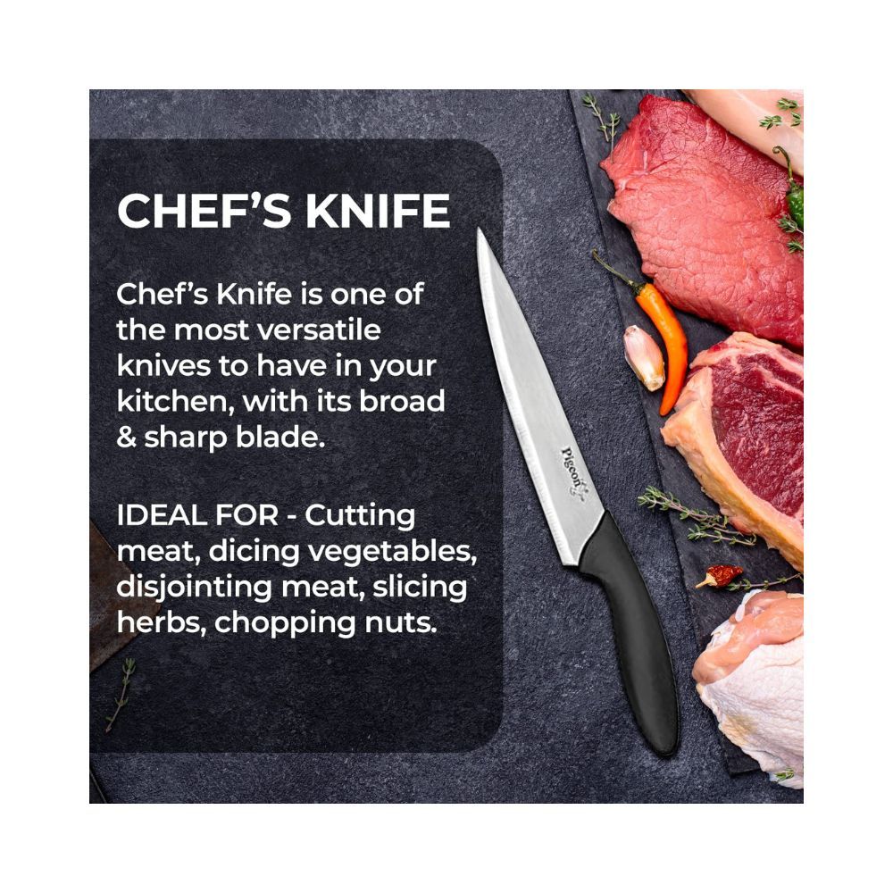 Kitchen Knives Set, 3-Pieces, Multicolor