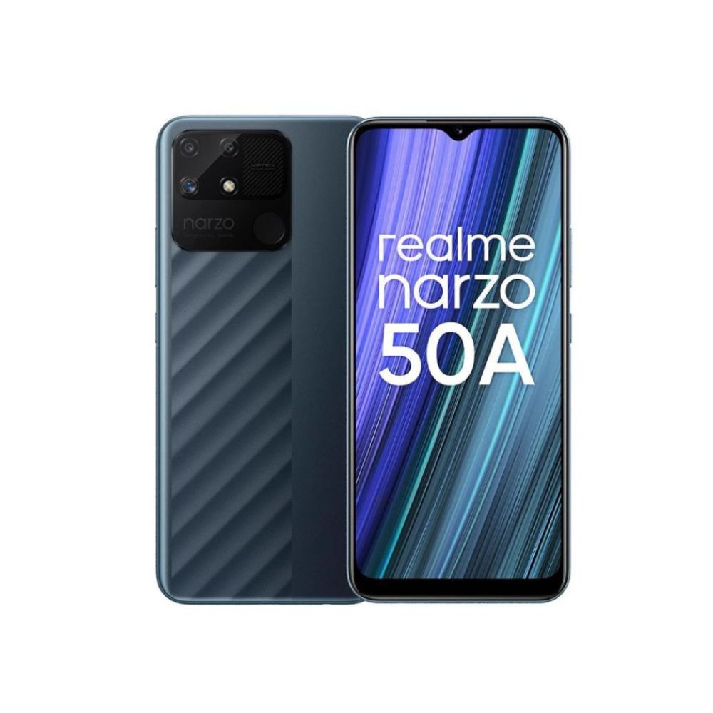 realme narzo 50A (Oxygen Green , 4GB RAM + 64 GB Storage) Helio G85 Processor | 6000 mAh Battery