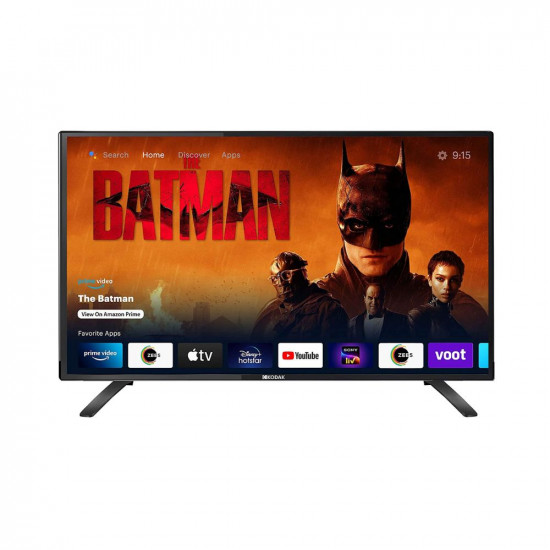 Kodak 80 cm 32 inches HD Ready Certified Android LED TV 32HDX7XPRO Black