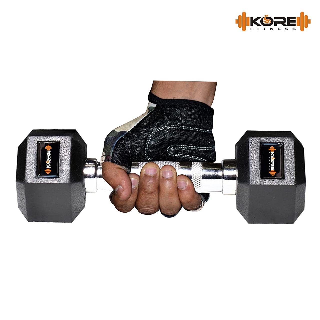 KORE DM-HEXA-5KG-COMBO16 DUMBBELLS (Total = 10 kg)