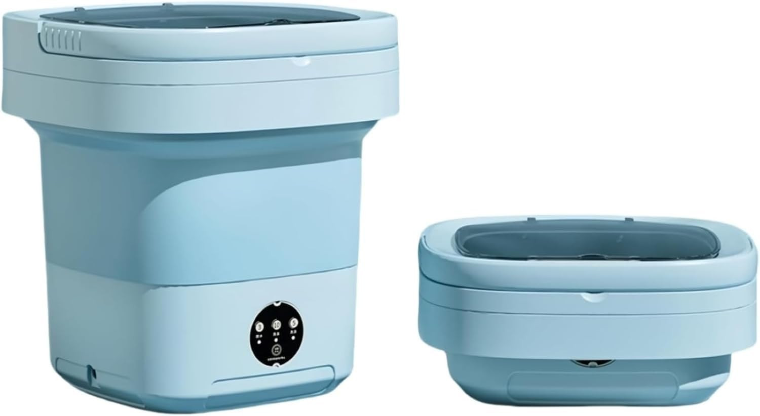 KORIX 16 Liters Semi Automatic Top Load Portable Washing Machine