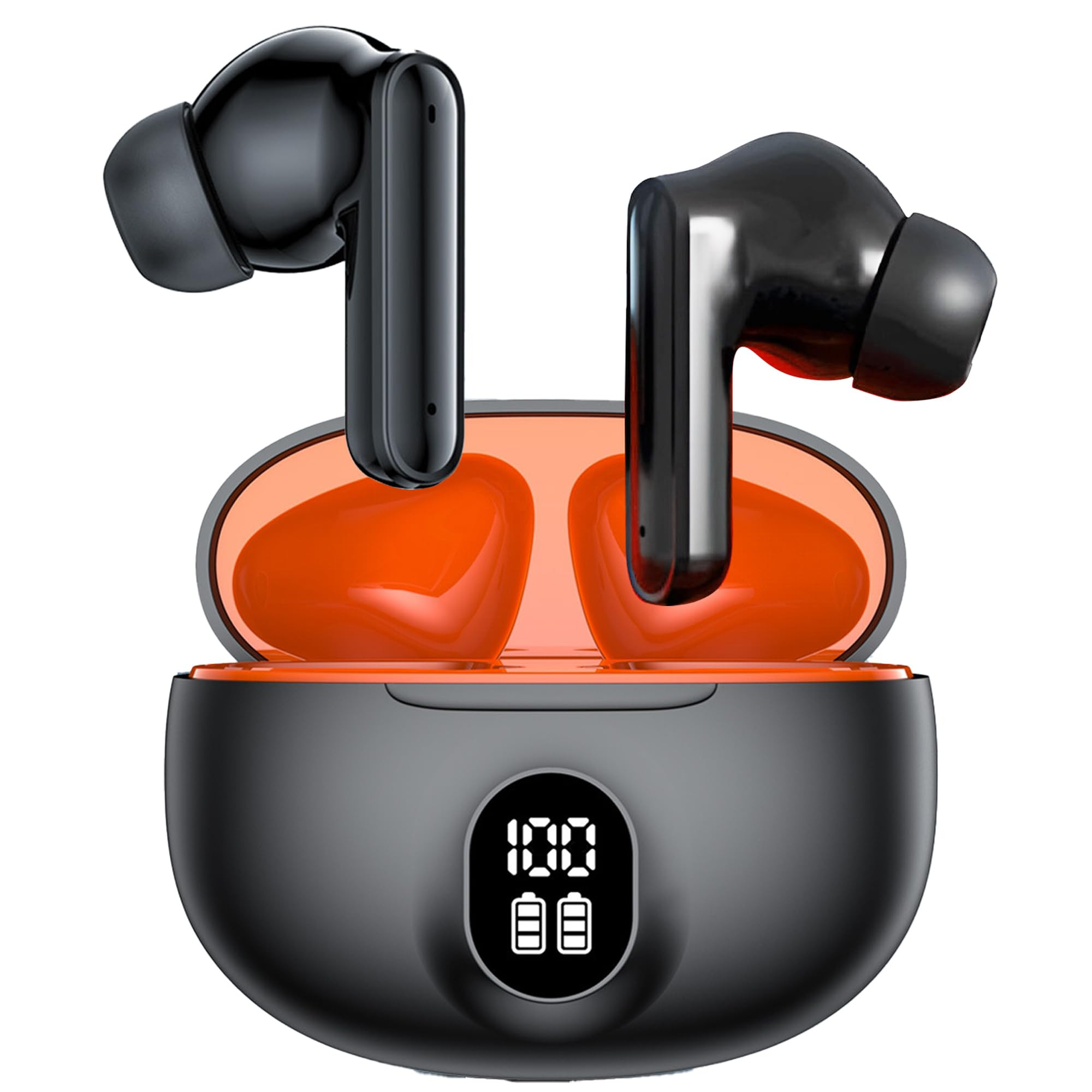 Kratos Cube Ear Buds Wireless with 30H Playtime Noise Isolation  Clear Calls Bluetooth Earbuds with Voice Assistant Ear Buds with Bluetooth V 53  with Type C Fast Charging IPX4 TWS Earphones
