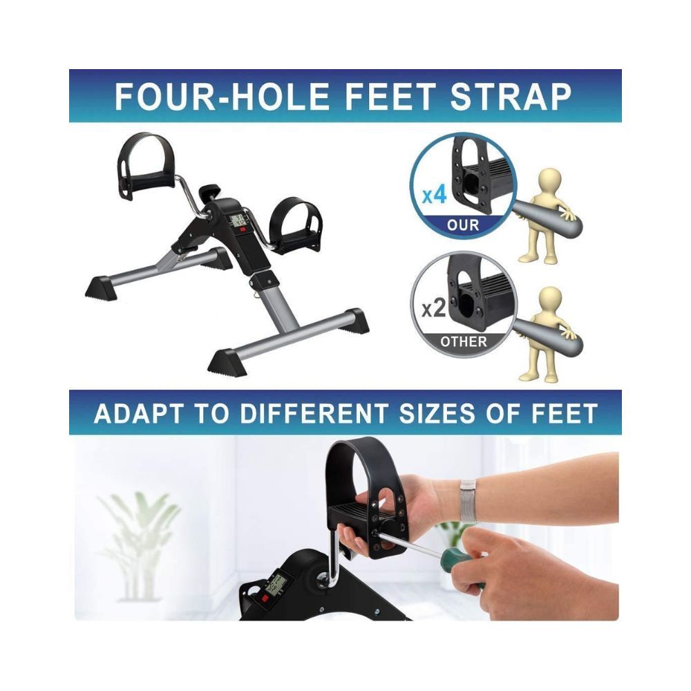 Kresal Exercise Under Desk Cycle,Folding Pedal Exerciser