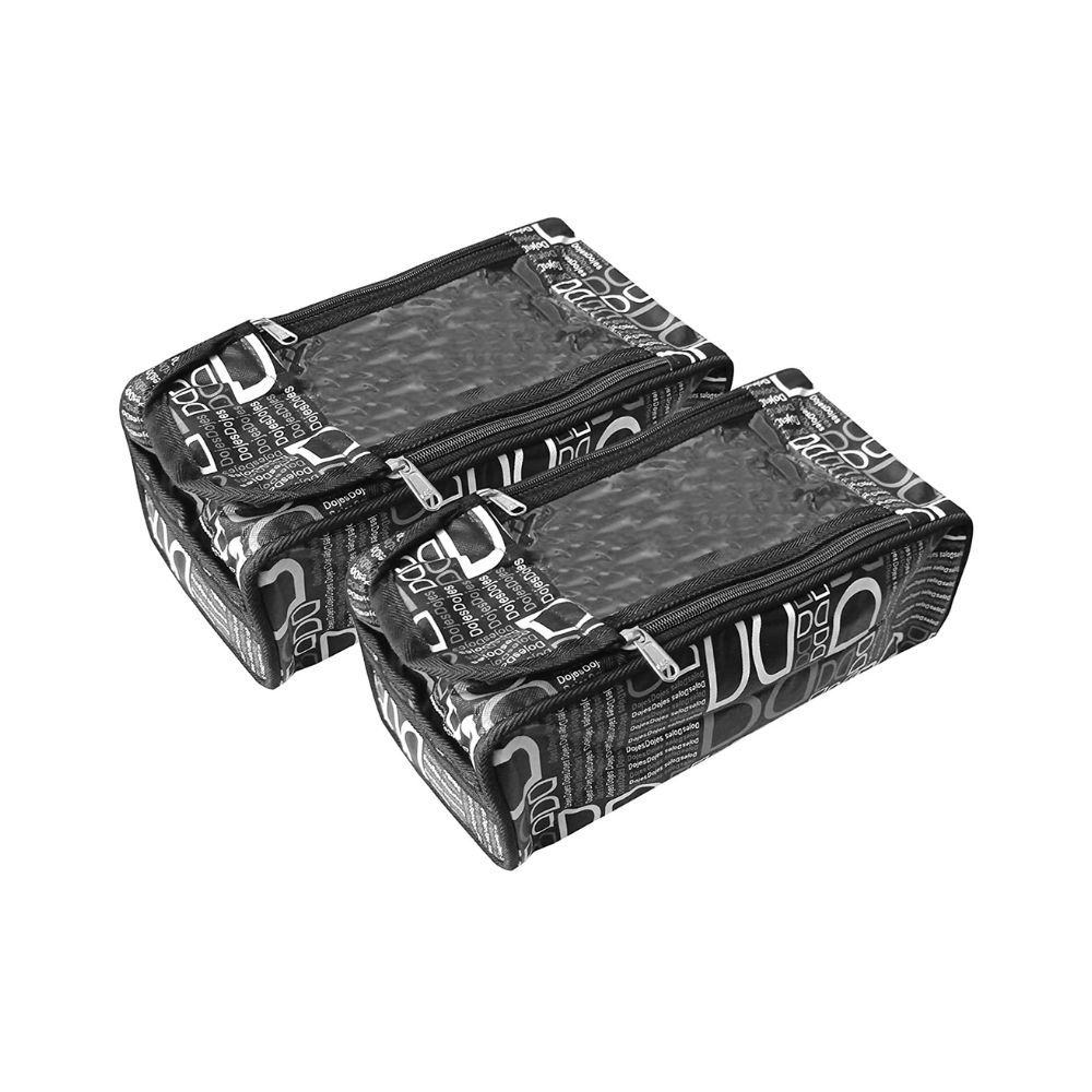 Kuber Industries D Printed Dopp Kit for Travel