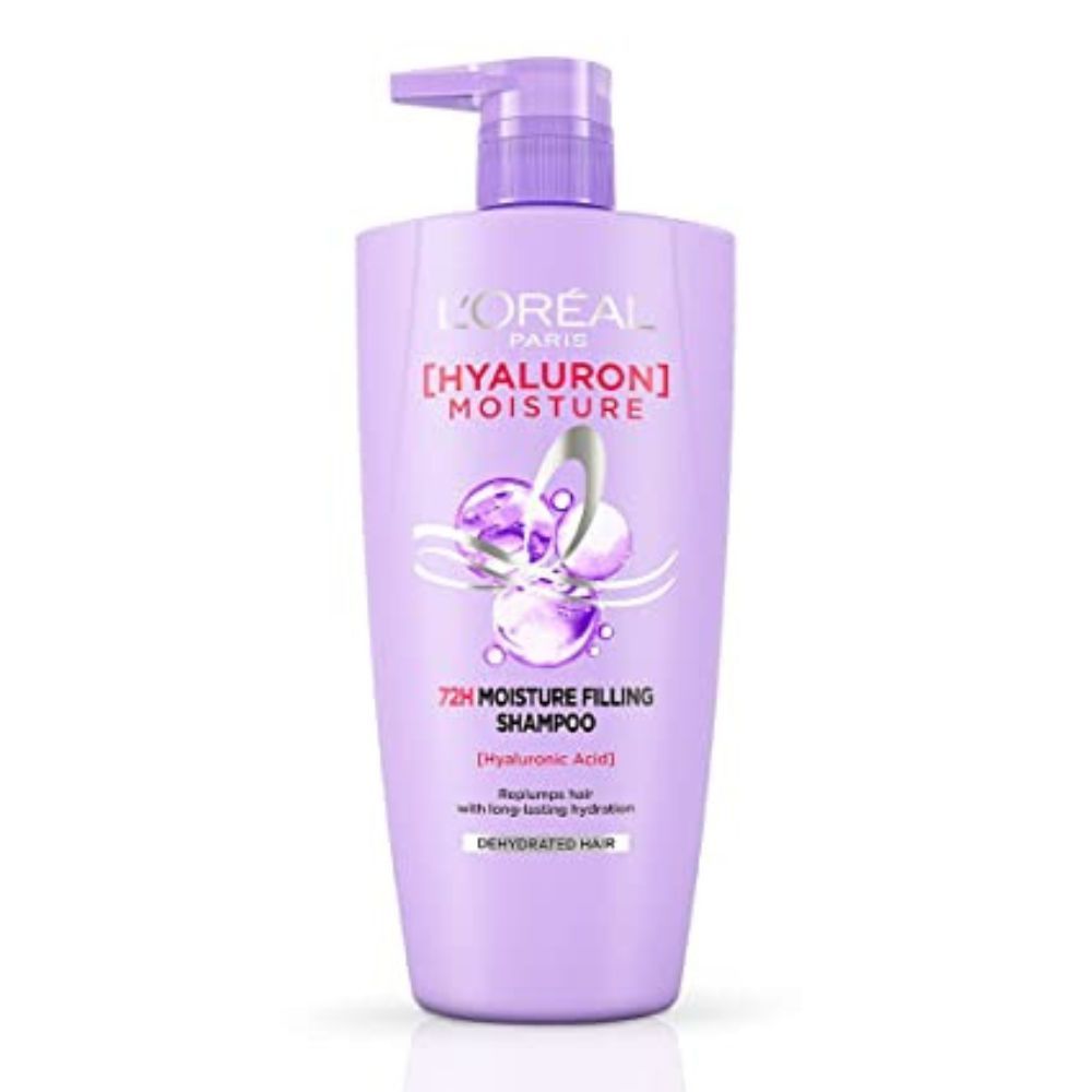 L'OrÃ©al Paris Moisture Filling Shampoo, With Hyaluronic Acid, For Dry & Dehydrated Hair, 1L