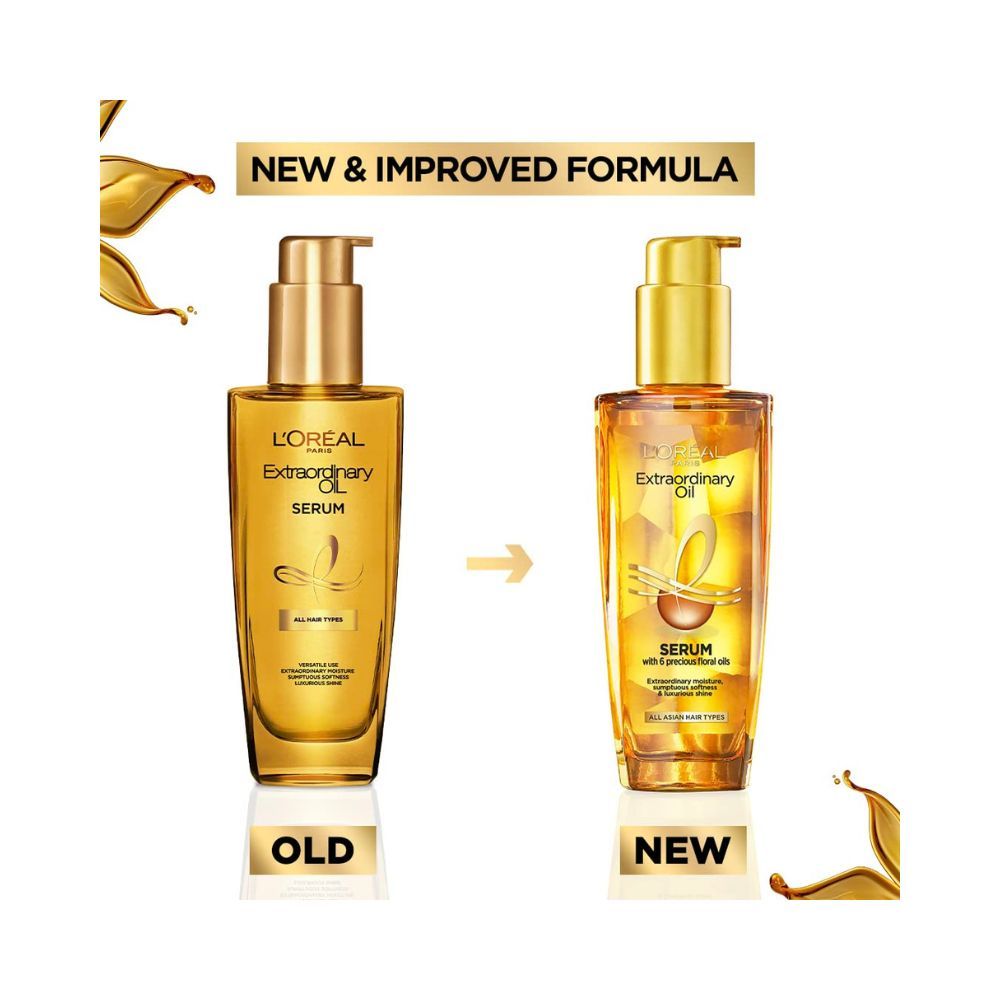 L'Oréal Paris Serum, Protection and Shine, For Dry, Flyaway & Frizzy Hair,100 ml L'Oréal Paris Serum, Protection and Shine, For Dry, Flyaway & Frizzy Hair,100 ml
