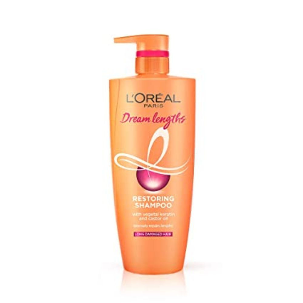 L'OrÃ©al Paris Shampoo, Nourish, Repair & Shine, For Long and Lifeless Hair, Dream Lengths, 650 ml
