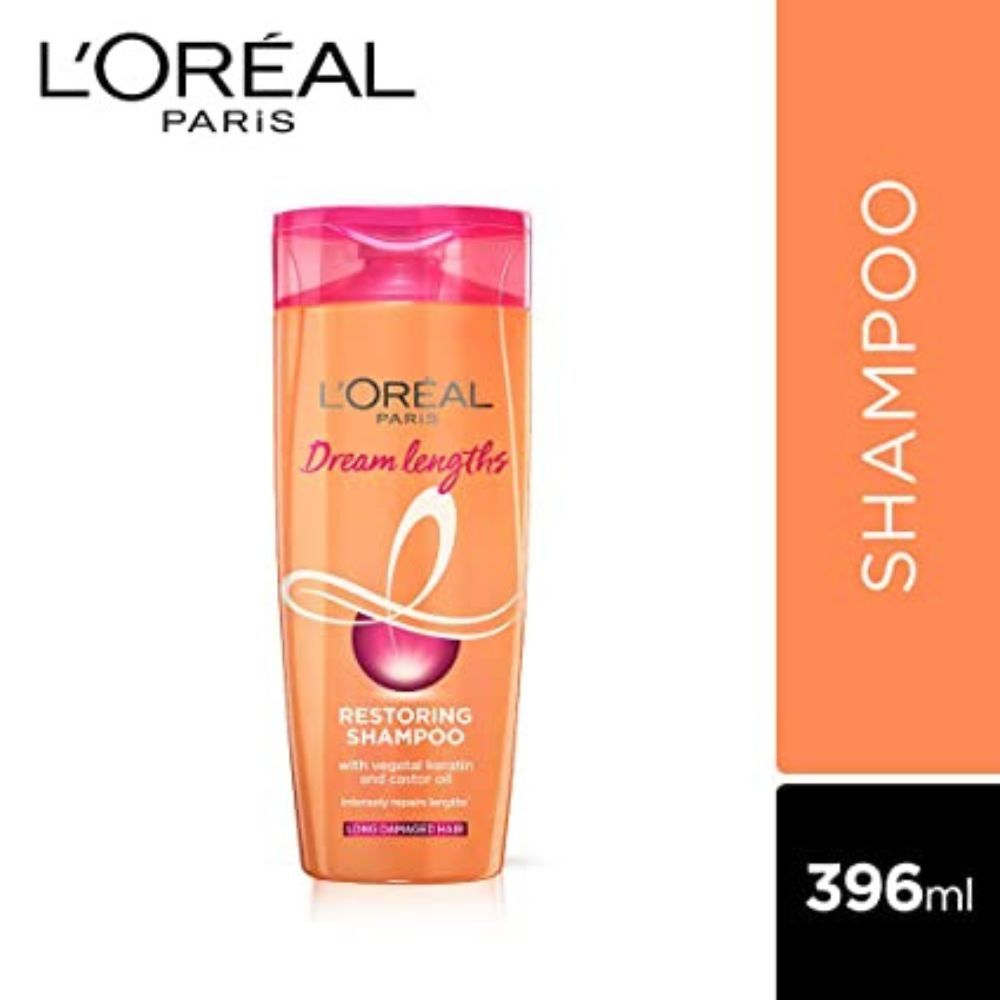 L'OrÃ©al Paris Shampoo, Nourishes, Repair & Shine, For Long and Lifeless Hair, Dream Lengths, 340 ml