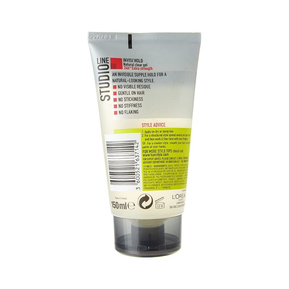 L'Oreal Paris Studio Line Invisi'Hold Extra Strength Gel, 150ml
