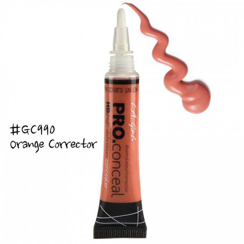 L.A GIRL Natural Pro Conceal Orange Cream, Powder, Liquid Corrector, 8g