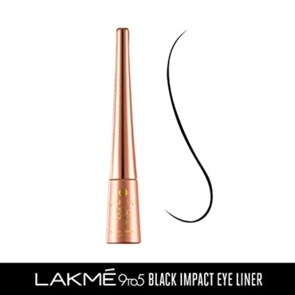 LAKME 9 to 5 Impact Eye Liner, Black, 3.5ml Matte Finish