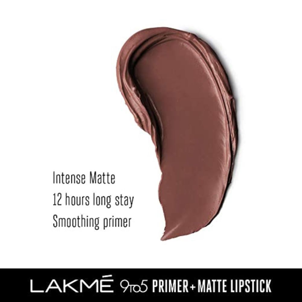 LAKME Lipstick Brown Walnut (Matte)