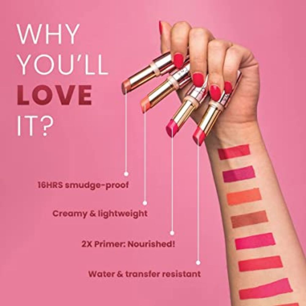 LAKME Lipstick Coffee Command (Matte)