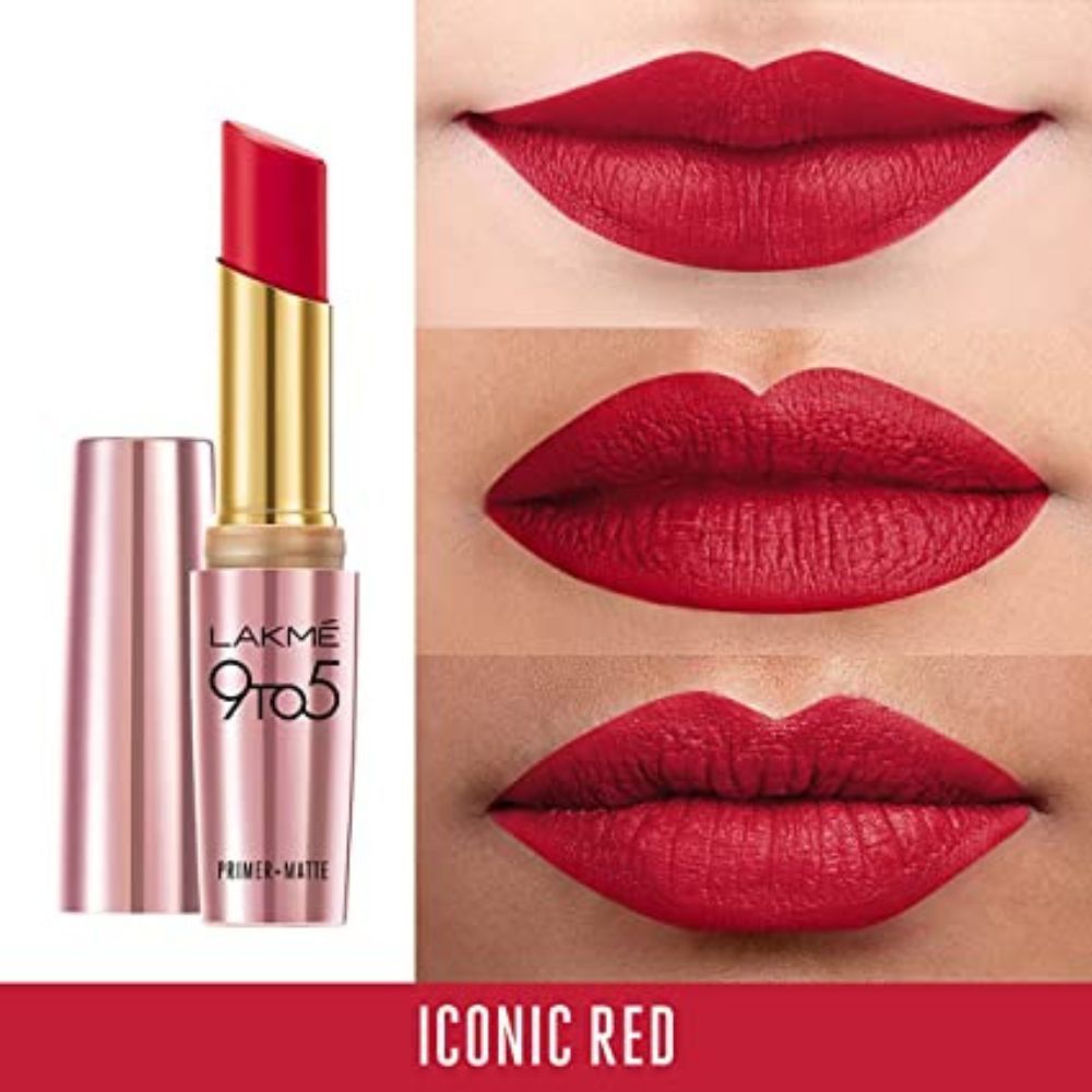 LAKMÃ Lipstick Iconic Red (Matte)