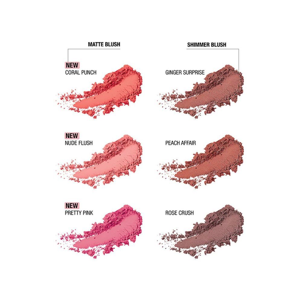 Lakme 9 To 5 Pure Rouge Blusher, Pretty Pink, 6 g