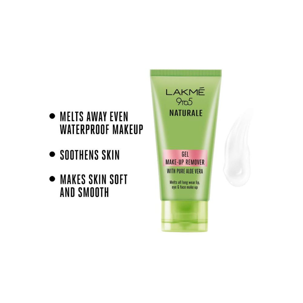 Lakme 9To5 Naturale Gel Makeup Remover, 50 g
