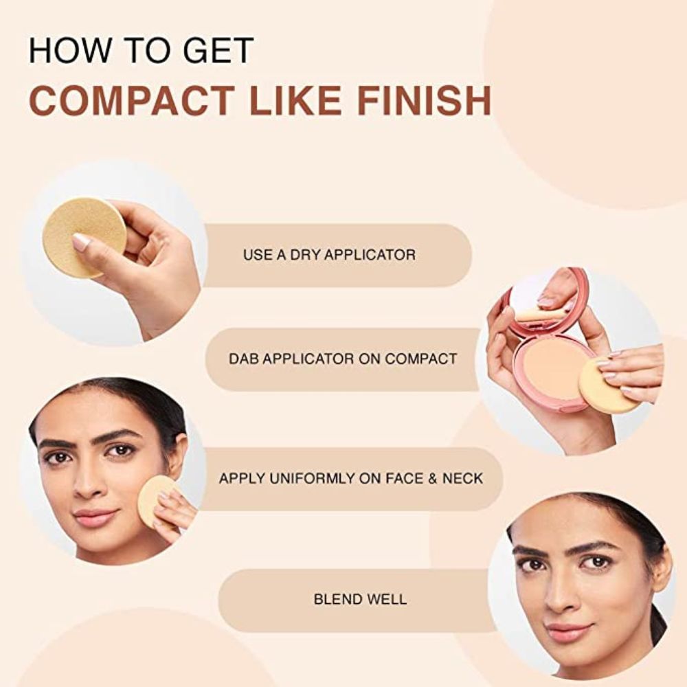 Lakme 9to5 Wet&Dry Compact 24 Beige