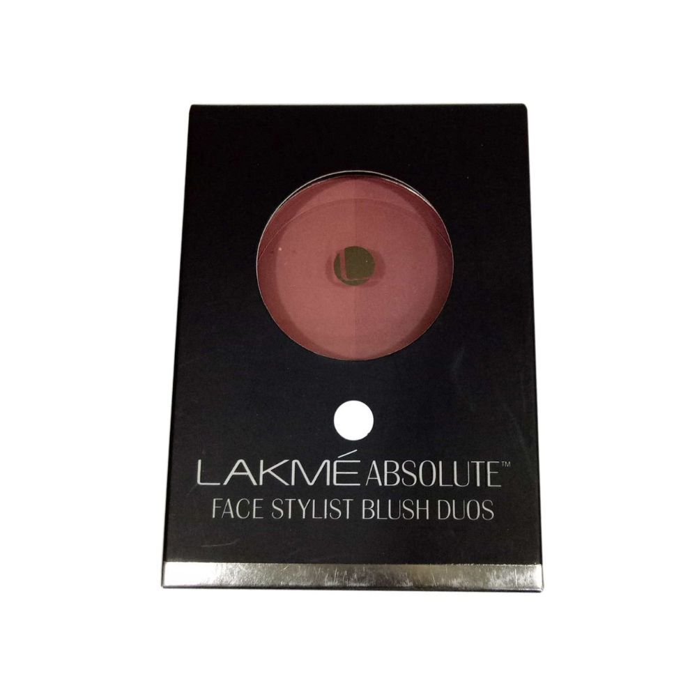 Lakme Absolute Face Stylist Blush Duos - Rose Blush, 6g Carton