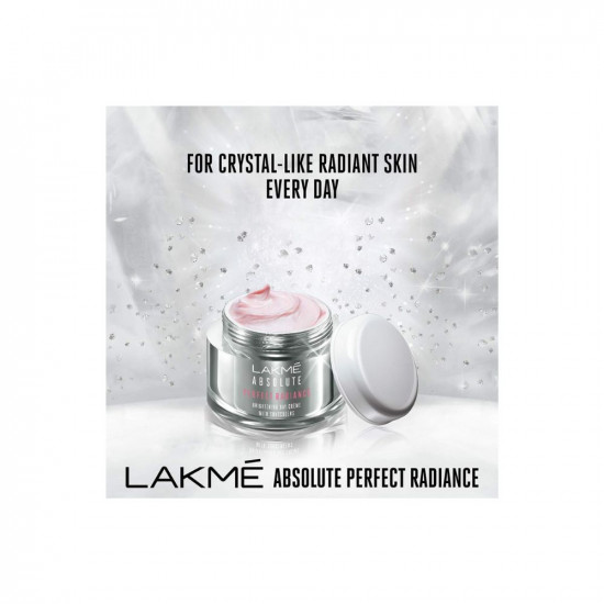 Lakme Absolute Perfect Radiance Brightening Day Cream 50 G, Spf 30, Daily Illuminating Face Moisturizer