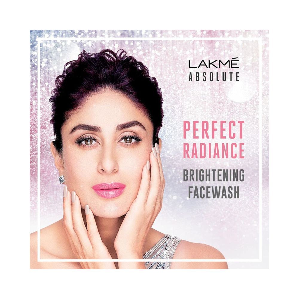 Lakme Absolute Perfect Radiance Skin Lightening Facewash, 50g