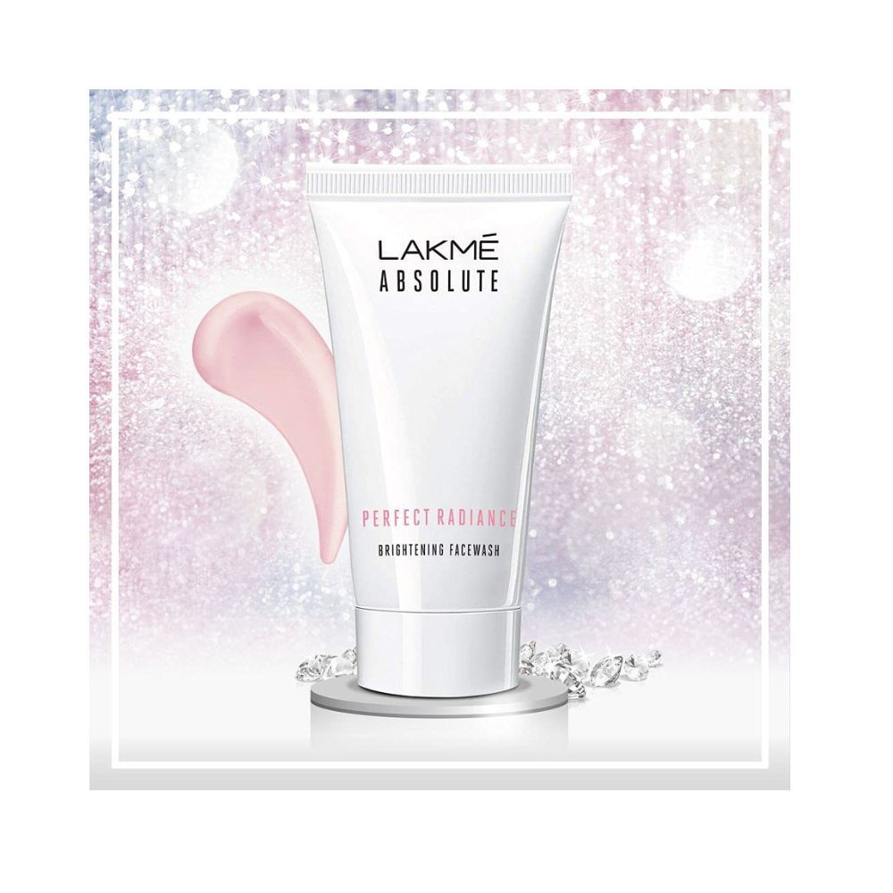 Lakme Absolute Perfect Radiance Skin Lightening Facewash, 50g