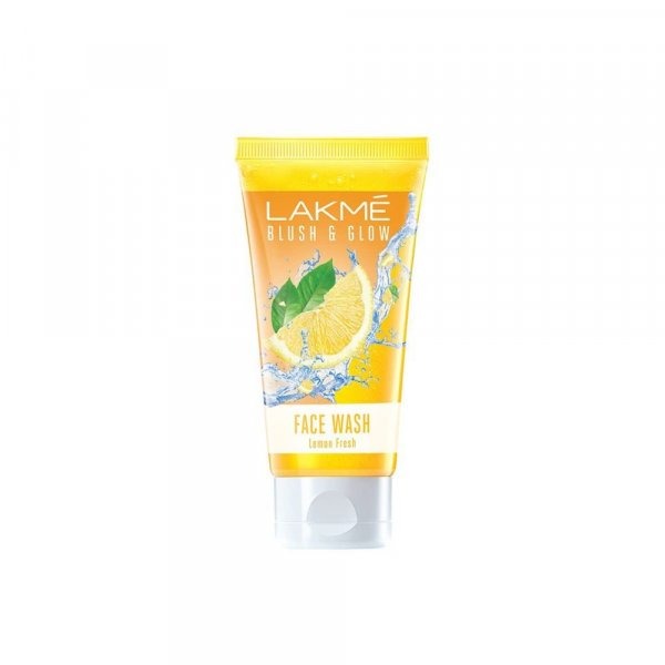 Lakme Blush &amp; Glow Lemon Freshness Gel Face Wash with Lemon Extracts, 100g