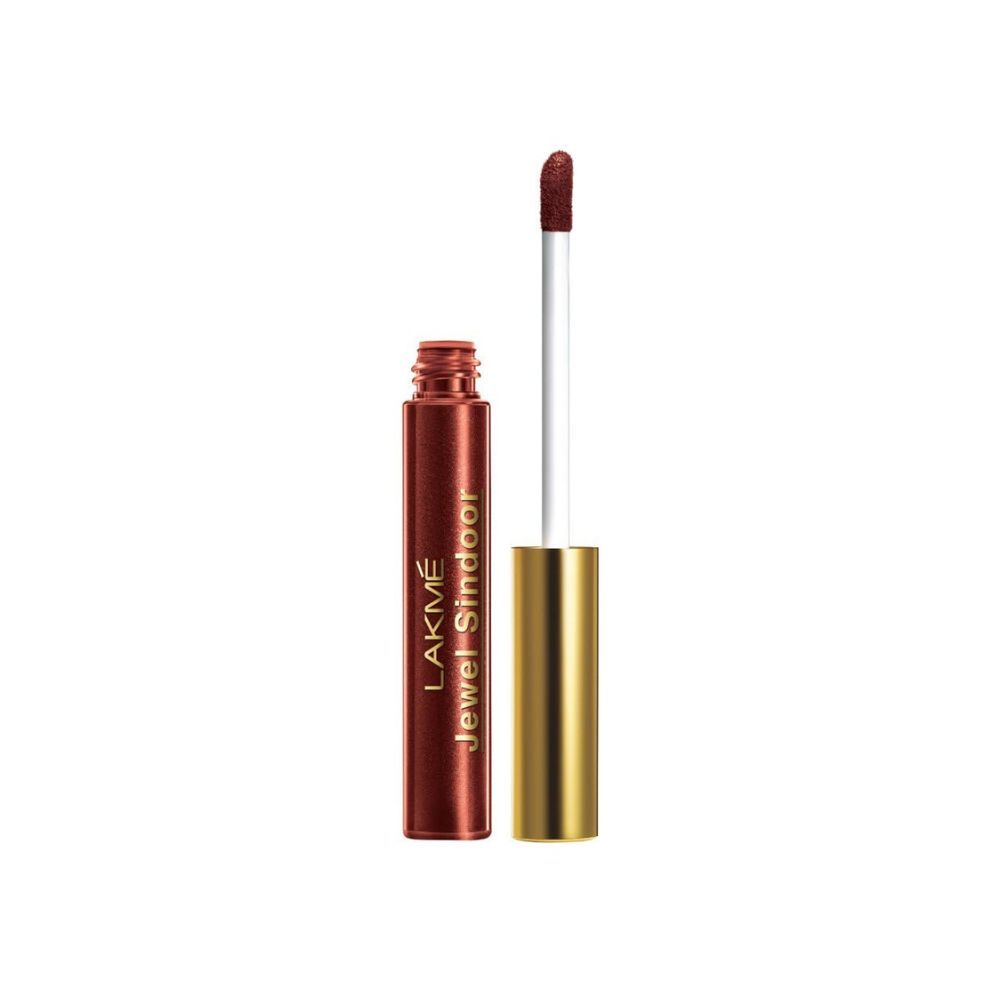 Lakme Jewel Sindoor, Maroon, Quick Drying, Long Lasting, Liquid Sindoor, 4.5 ml