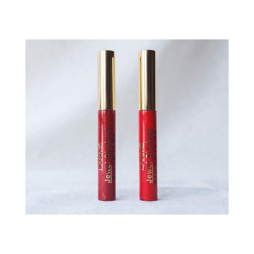 Lakme Jewel Sindoor, Maroon, Quick Drying, Long Lasting, Liquid Sindoor, 4.5 ml