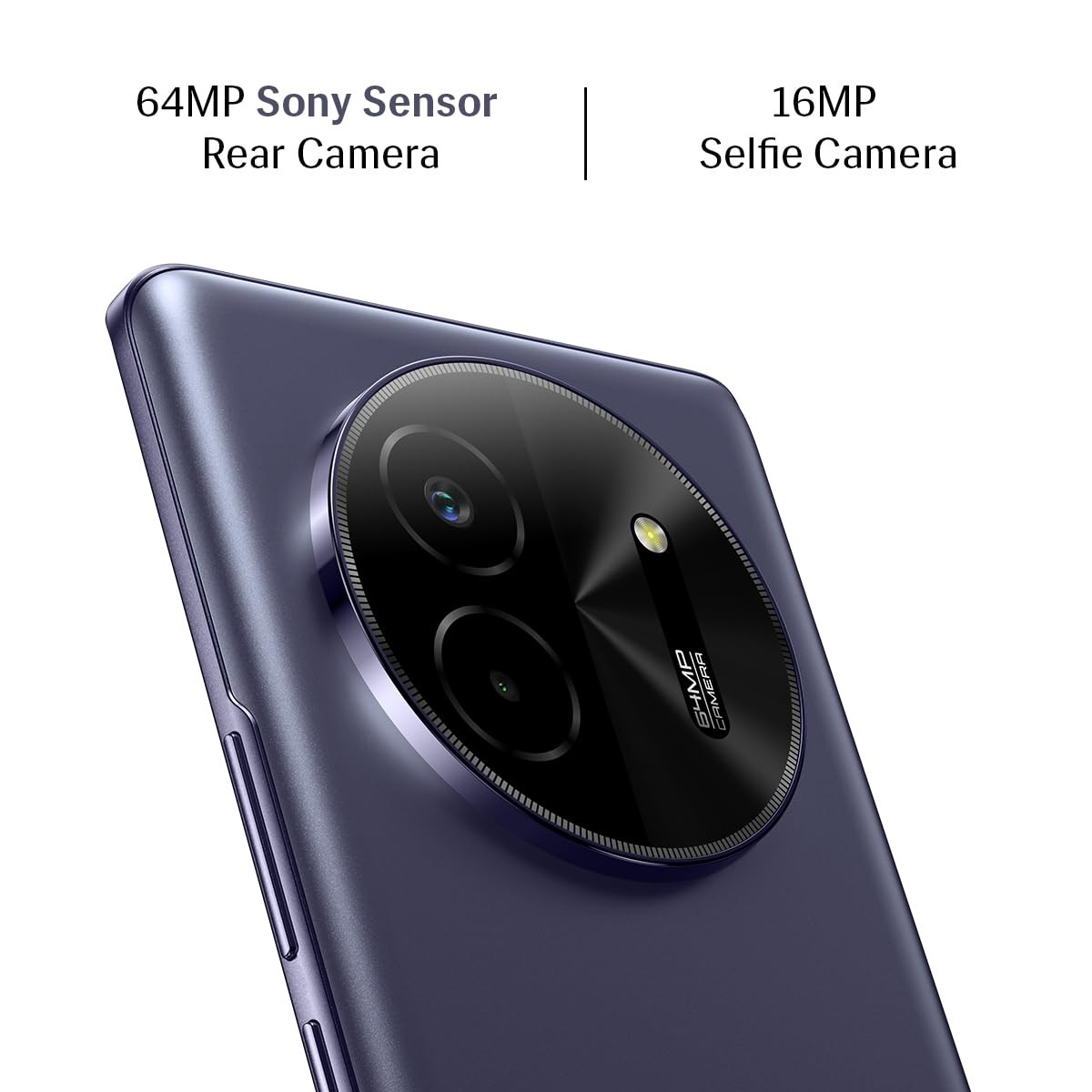 Lava Blaze X 5G - Starlight Purple 6GB RAM  128GB Storage - Segment First Curved AMOLED Display  64MP Sony Sensor Camera  Upto 12GB Expandable RAM  Latest MediaTek 5G Processor