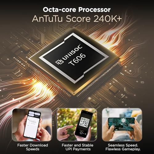 Lava Bold N1 Pro Titanium Gold 4 GB RAM 128 GB Storage Bigger 667 HD IP54 Display  120 Hz Refresh Rate  50 MP AI Triple Rear Camera  8 MP Front Camera 5000 mAh Battery  Charger in Box