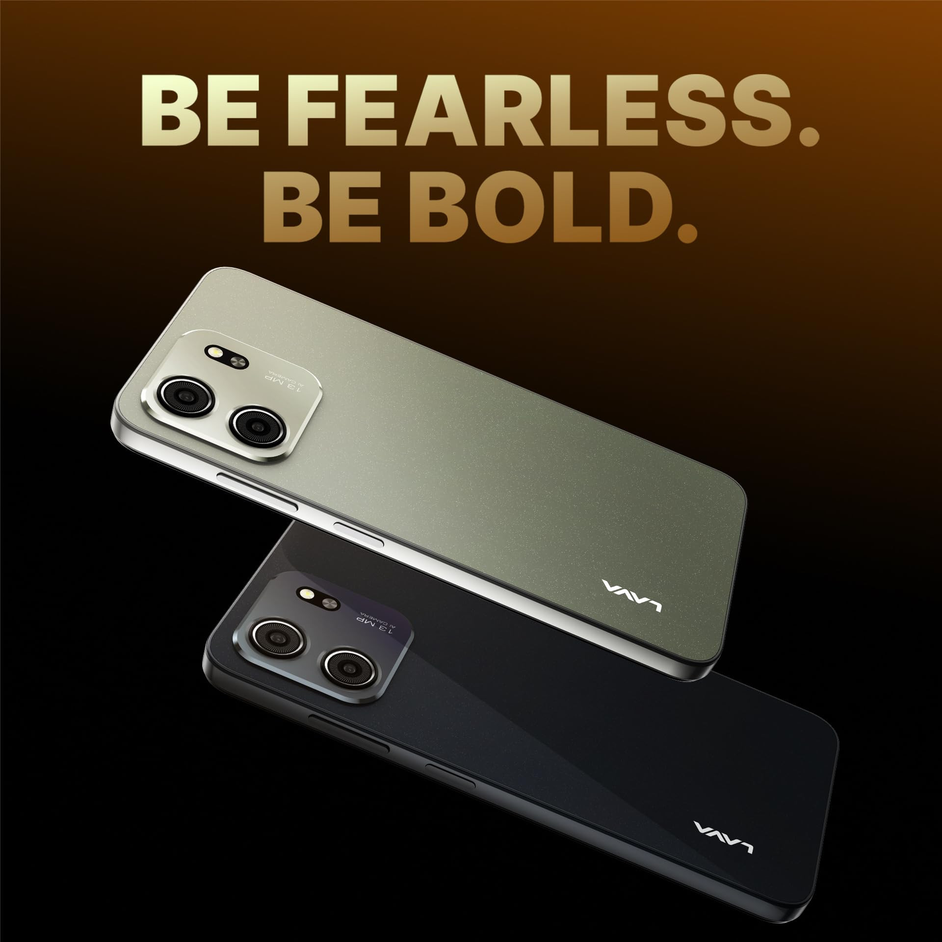 Lava Bold N2 Lite Nilgiri Blue 3 GB RAM 64 GB Storage  675 HD Display  13MP AI Dual Rear Camera  5000 mAh Battery  Secure Face Unlock  Fingerprint Reader  Charger  Phone-Cover in Box