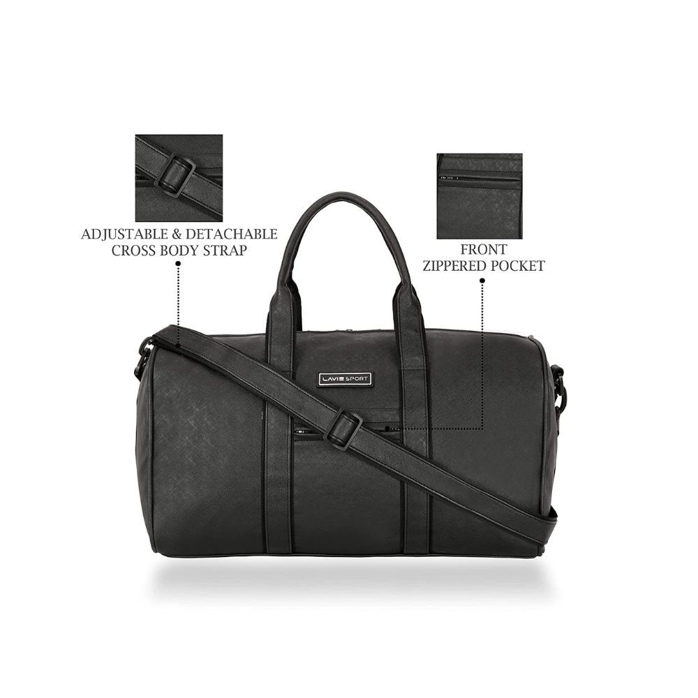 Lavie Sport Captain Leatherette Unisex Travel Duffle Bag