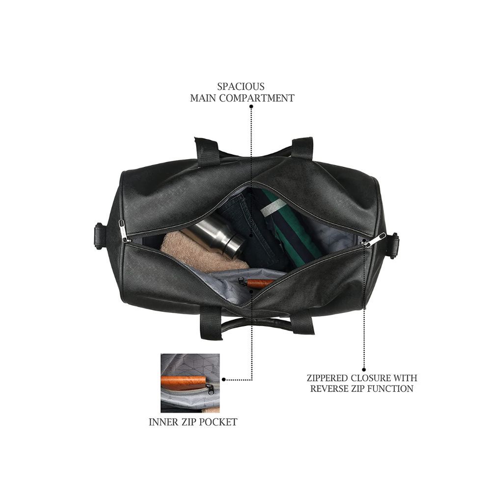 Lavie Sport Captain Leatherette Unisex Travel Duffle Bag