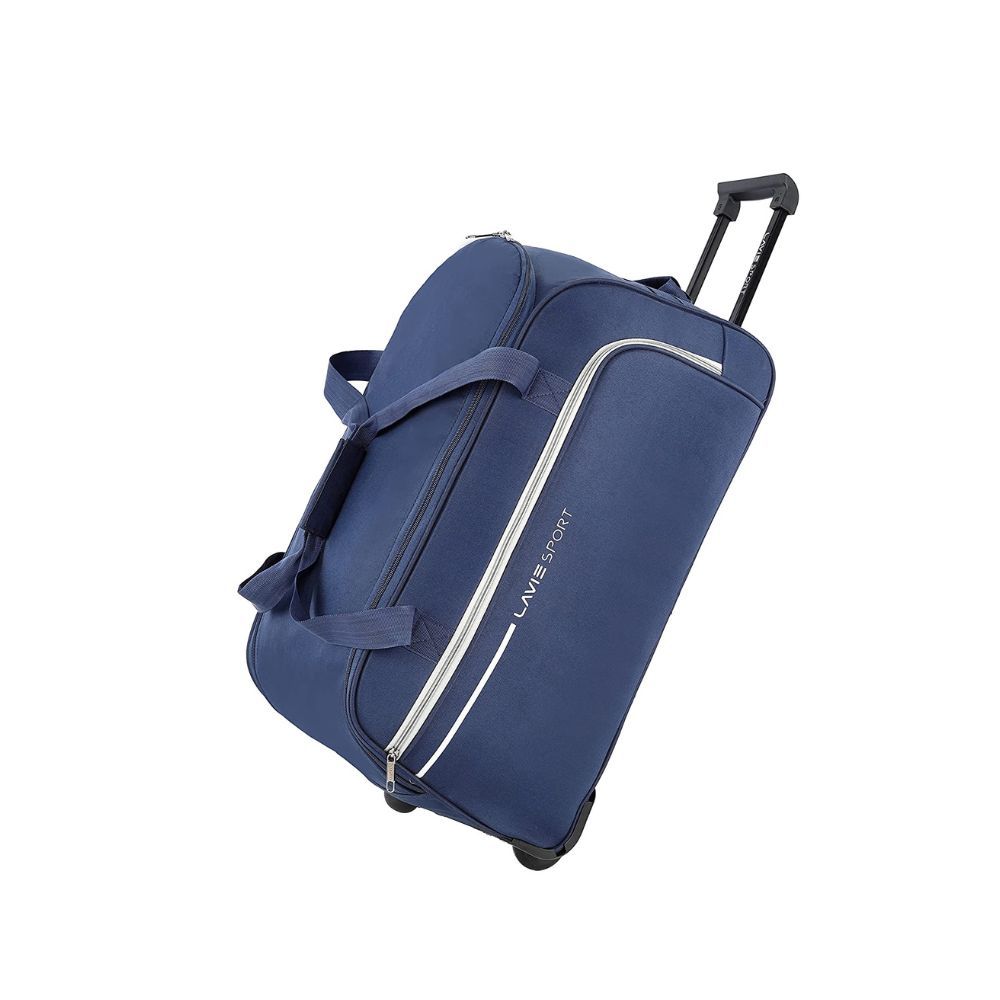 Murano Navy Blue Wheeled Duffle Bag