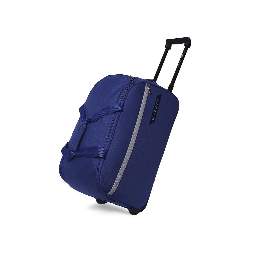 Lavie Sport Lino Large Size 63 cms Wheel Duffle Bag for Travel | Travel Bag with Trolley
