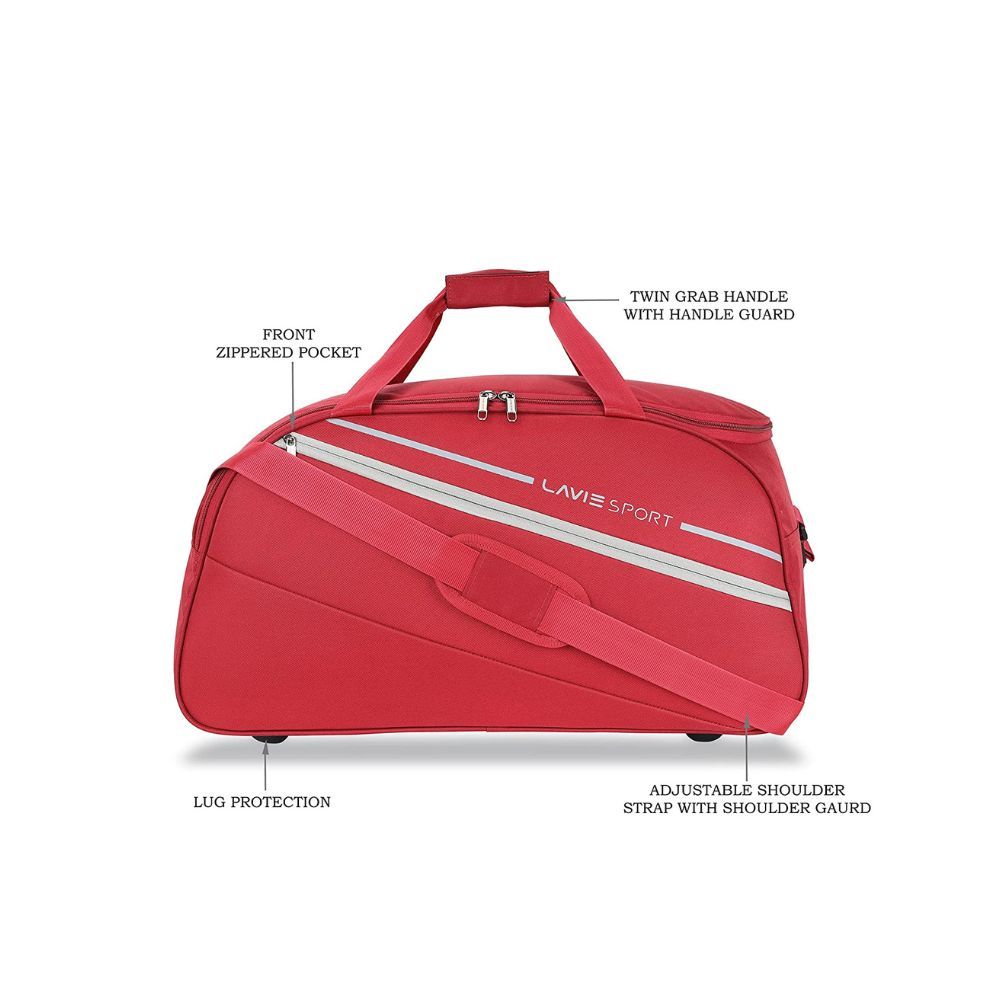 Lavie Sport Strato Medium 55 cms Duffle Bag for Travel | Travel Duffle Bag