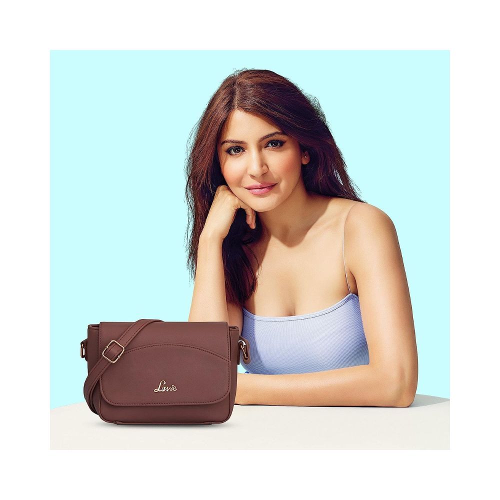 Lavie Women's Broxa Flap Over Sling Bag | Ladies Purse Handbag