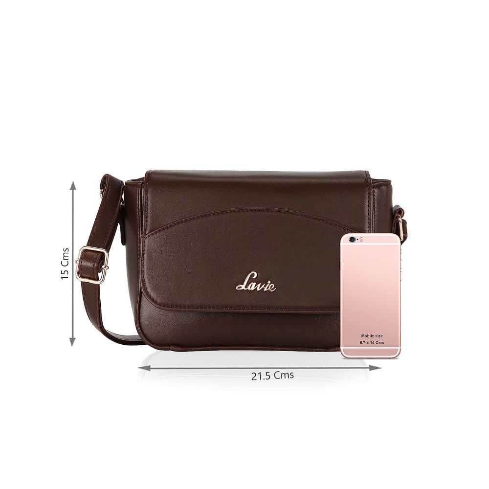 Lavie Women's Broxa Flap Over Sling Bag | Ladies Purse Handbag
