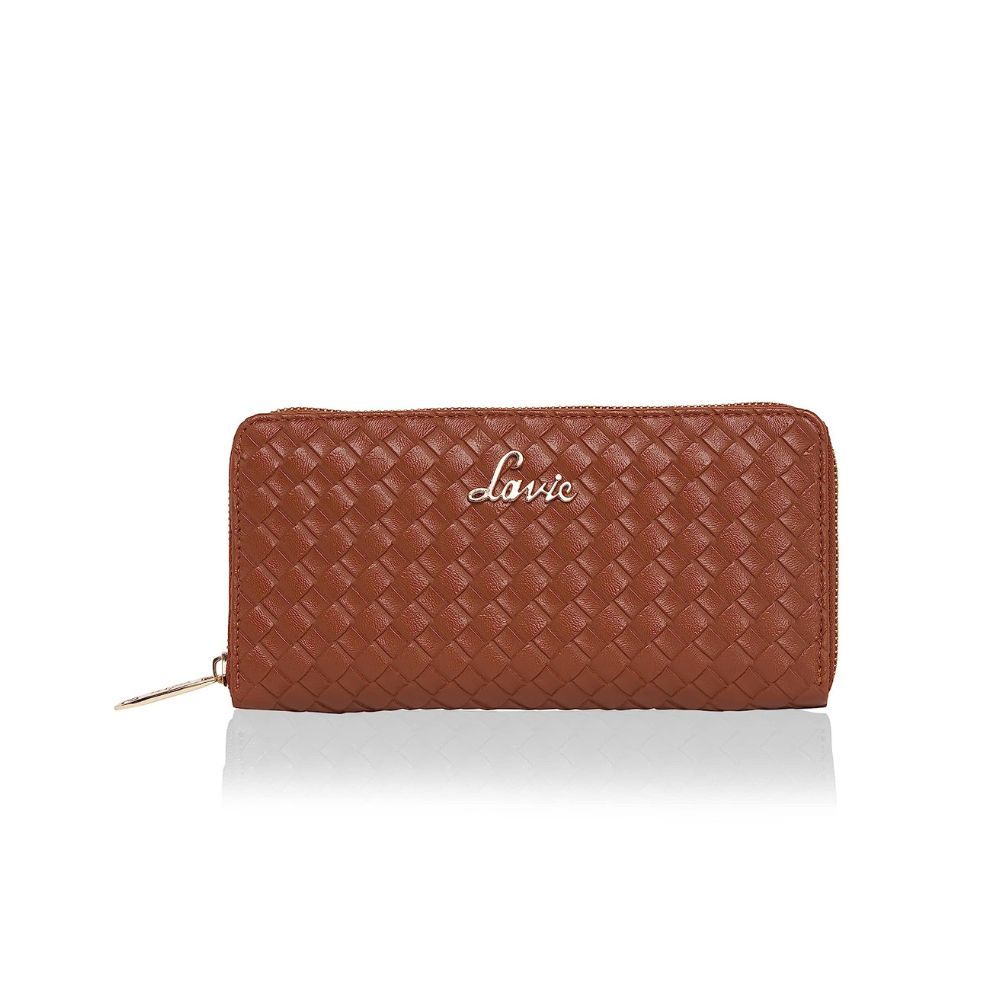 Leather Quilted Women's Wallet | Red | Sherry