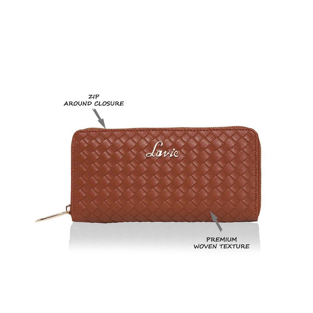 Lavie Women's Large Zip Around Purse | 2 Fold Wallet | Ladies Handbag