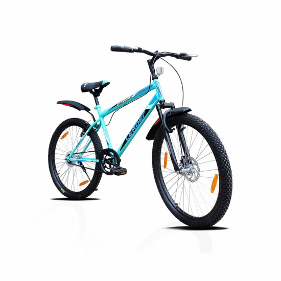 Leader Scout MTB 26T Mountain Bicycle Bike Without Gear Single Speed for Men Sea Green