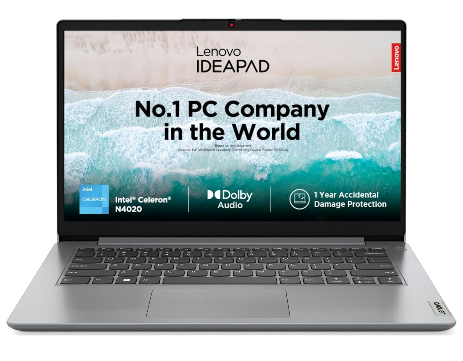 Lenovo IdeaPad Slim 1 Intel Core Celeron N4020 14 HD Thin and Light Laptop 8GB512GB SSDWindows 11 HomeOffice 211Yr WarrantyCloud Grey13Kg 82V6009LIN