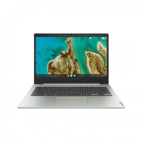 Lenovo IdeaPad Slim 3 Chromebook Intel Celeron N4020 14'' (35.56cm) FHD Thin & Light Laptop (4GB/64GB eMMC/Chrome OS/Upto 10hr Battery/2W x2 HD Speaker/Platinum Grey/1.4Kg), 82C1002EHA