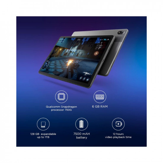 Lenovo Tab P11 5G FHD (11 inch (27.94 cm), 6 GB, 128 GB, Wi-Fi+LTE, Calling)