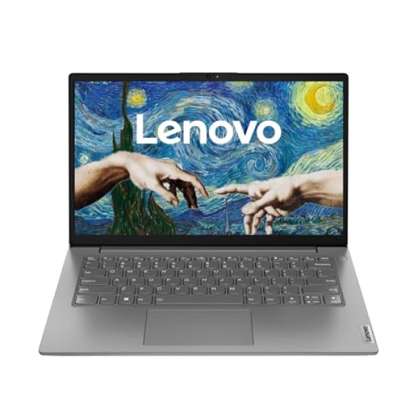 Image of Lenovo V14, Intel Core i3-1315U, 8GB RAM, 512GB SSD, FHD 14” (35.56cm), Windows 11 Home, Office 2024, Luna Grey, 1.37Kg, 83HDA05HIG, 250 Nits, 1Y Onsite Warranty, Laptop