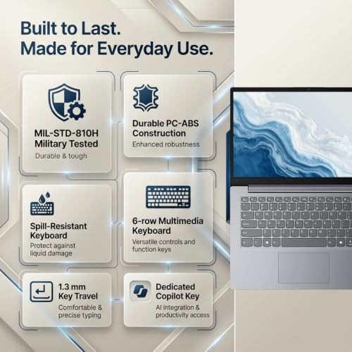 Lenovo V14 Intel Core i3-1315U 8GB RAM 512GB SSD FHD 14 3556cm Windows 11 Home Office 2024 Luna Grey 137Kg 83HDA05HIG 250 Nits 1Y Onsite Warranty Laptop - Image 3
