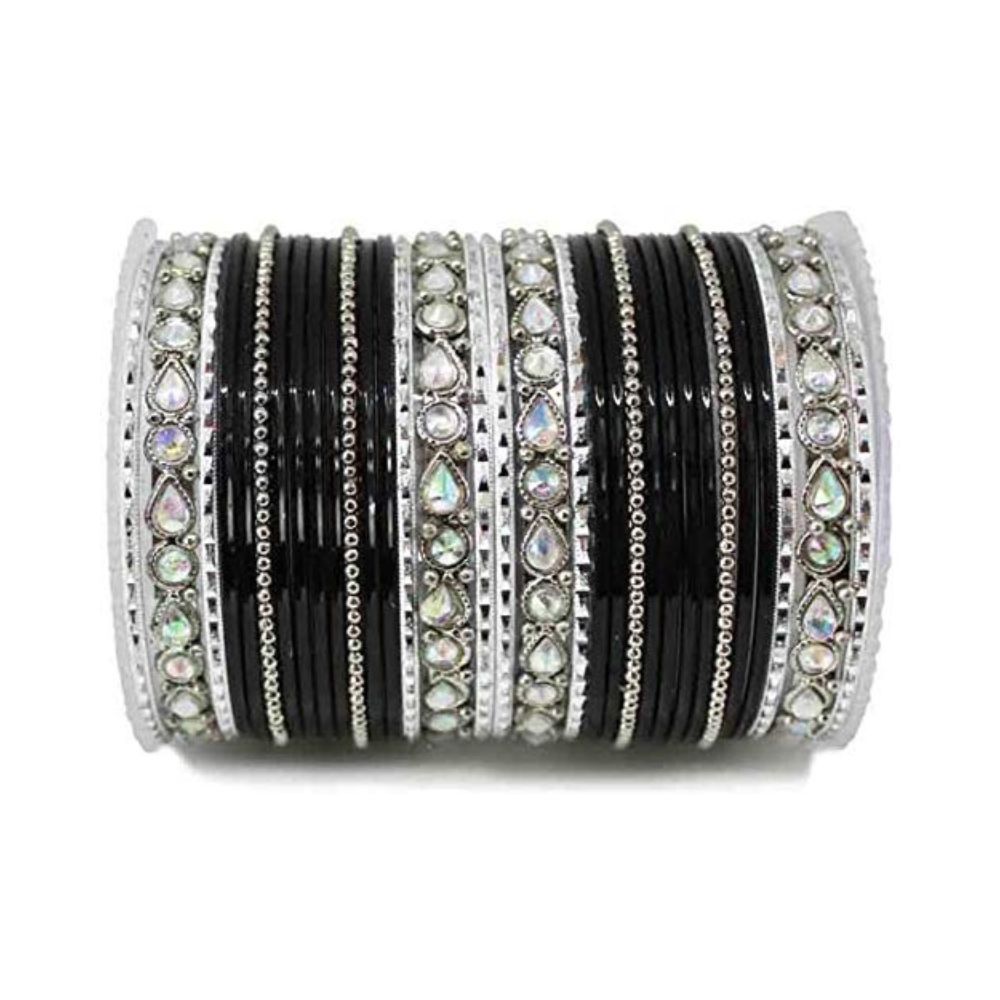 Leshya Metal Base Metal Bangles Set