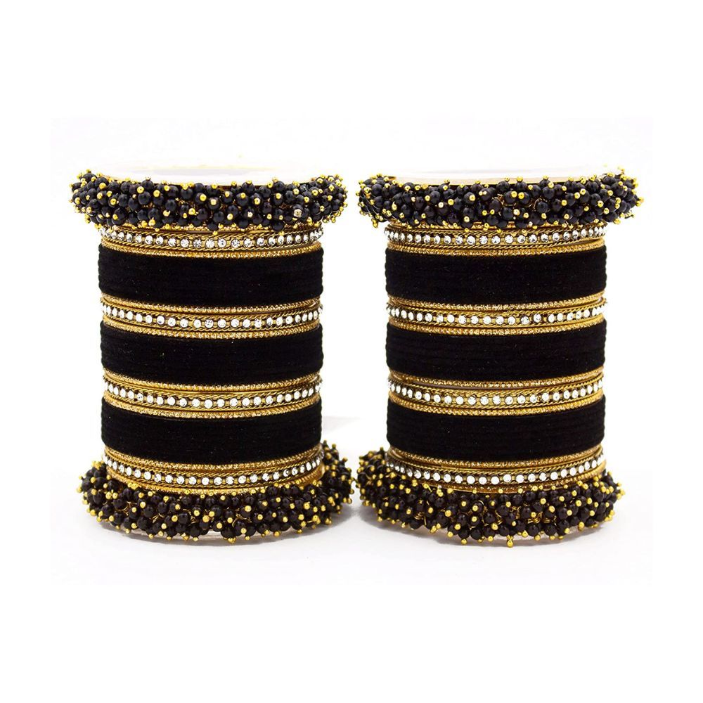 Leshya Set Of 2 Fancy Bridal Bangle Sets
