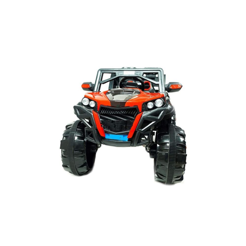 Letzride 4X4 1188 Rechargeable Battery Operated Electric Ride on Yellow Jeep Car for 2-8 Years Kids