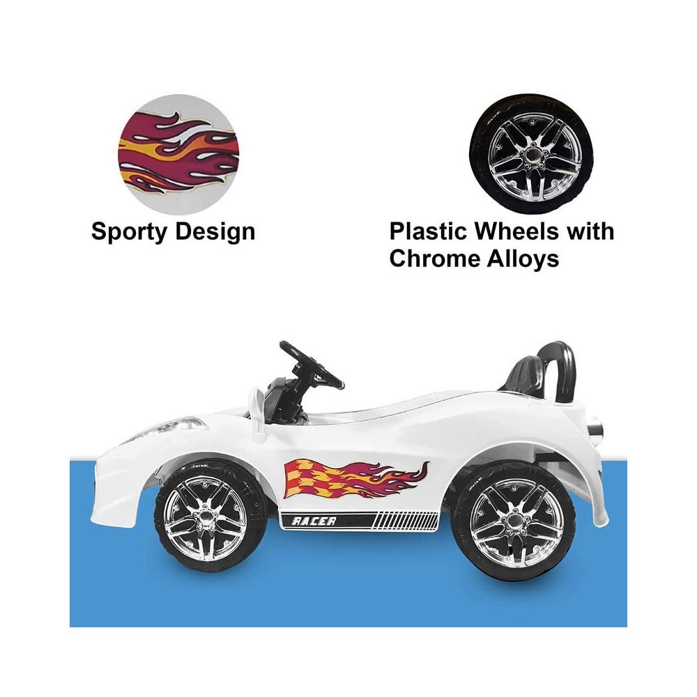 Letzride Sporty Edition Battery Operated Car with Music
